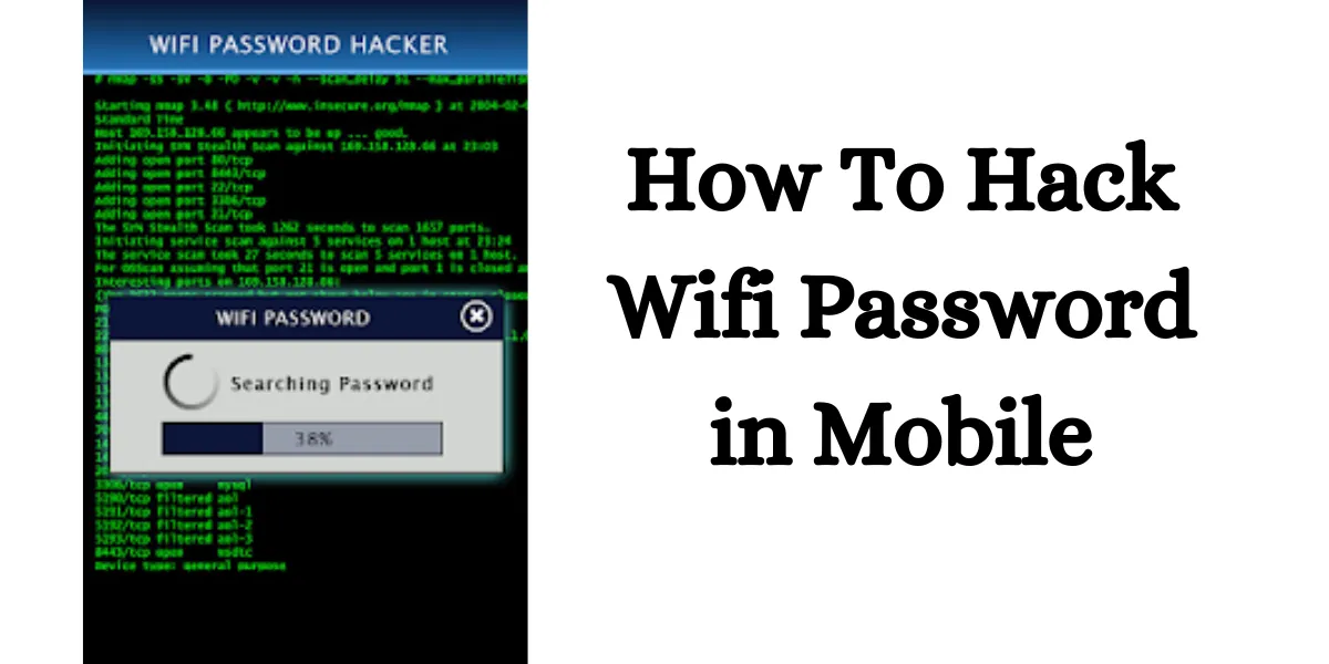 How To Hack Wifi Password in Mobile
