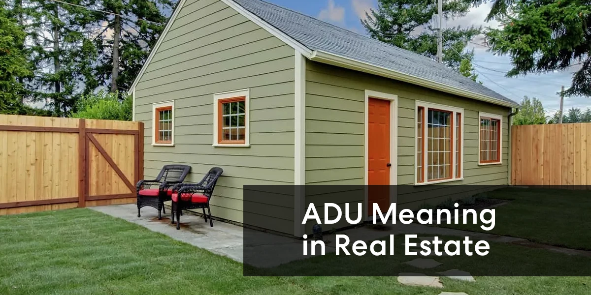What Does Adu Mean In Real Estate
