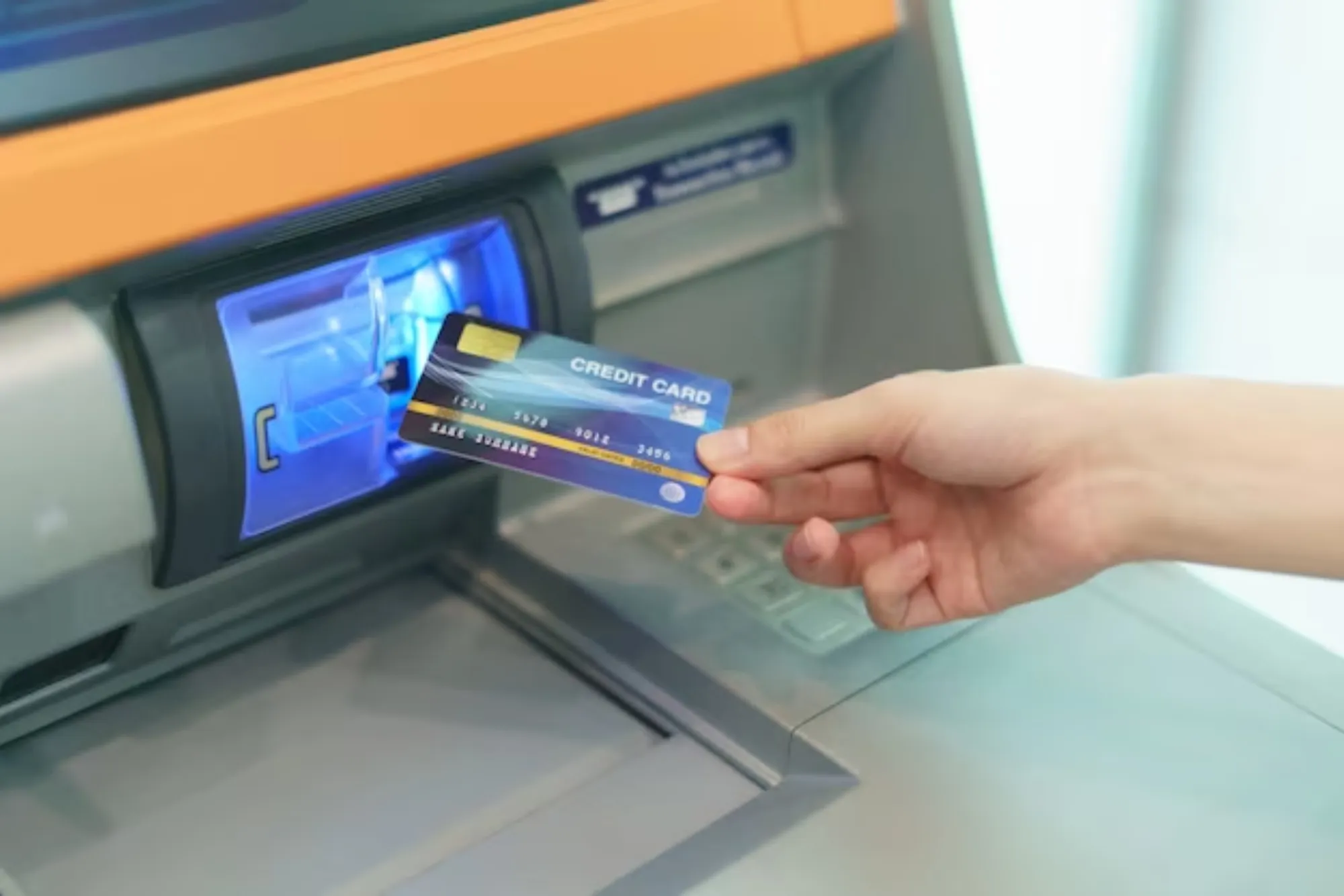 How To Withdraw Credit Card Money From Atm